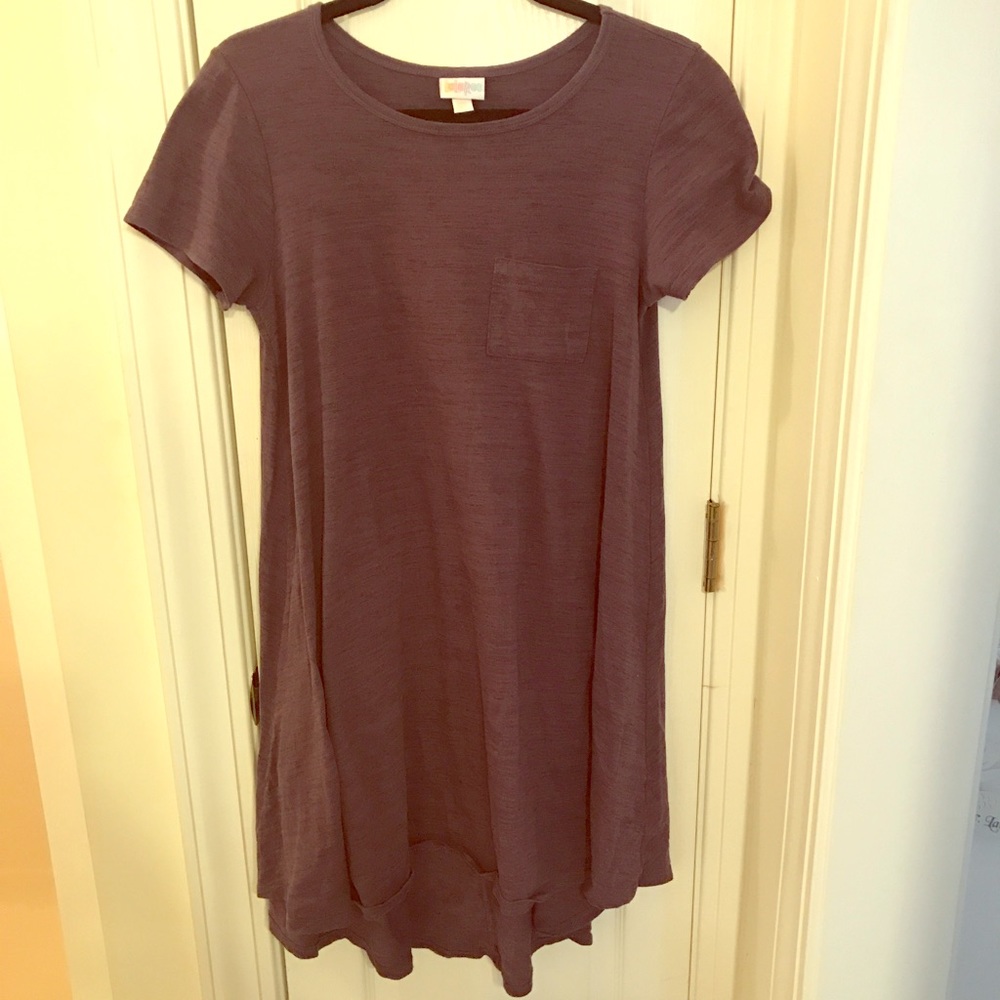 🔥3 for $10 SALE! LuLaRoe dark purple Carly dress xxs